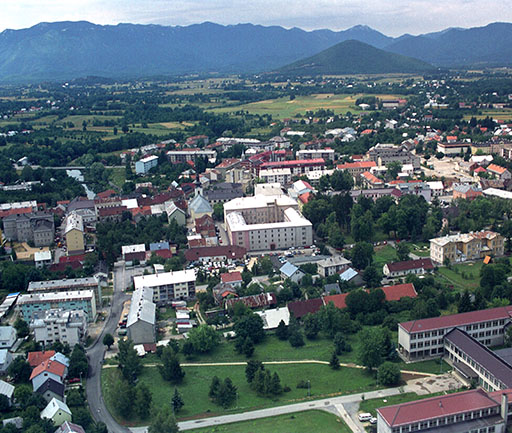 Gospićka zračna panorama/Snimio Marko Čuljat Lika press                                                                                                                                                                                                   